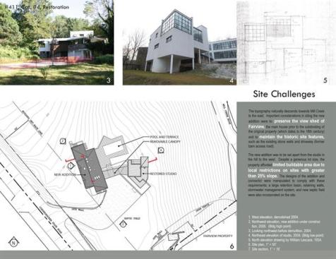 The finished site plan.