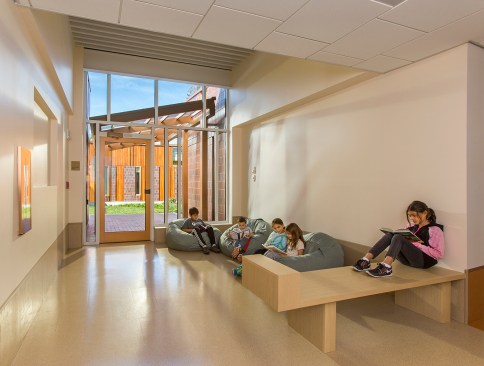 Quiet reading spaces