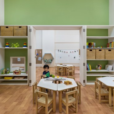 A view of the classroom