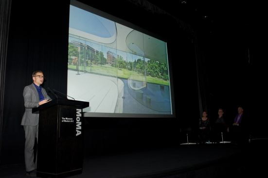 Charles Renfro presents on the Lincoln Center.