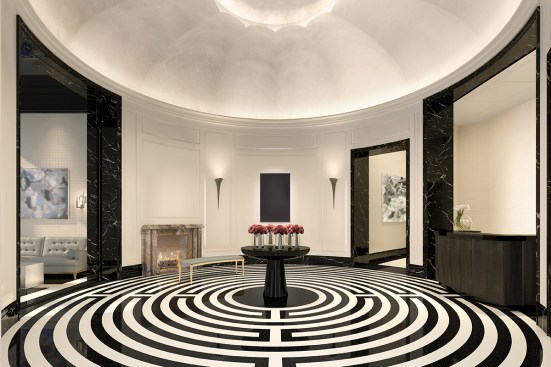 Condo lobby.
