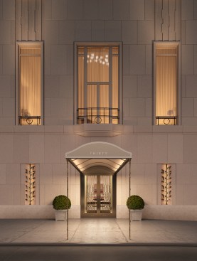 Condo entry.