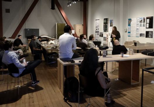 Washington State University School of Architecture, Summer Design Studio, July 2011 "Each summer, Washington State University [in Pullman, eastern Washington] offers a traveling studio experience for its students," Murray says. "Last summer, we partnered with them to create a summer studio experience in Pioneer Square [Seattle]. The students undertook study problems related to the history and built context of the area, and participated in charrettes on projects we were doing in the office, including a mixed-use project two blocks away. A number of architects from the firm assisted with the studio and acted as one-on-one mentors. The students became a part of our office culture for the summer."