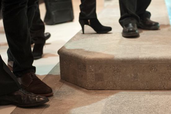 Tile manufacturers can now print on multiple sides of extruded products in one pass to create a consistent finish. Natucer used its digital printing technology Inklinker on its extruded bullnose step.