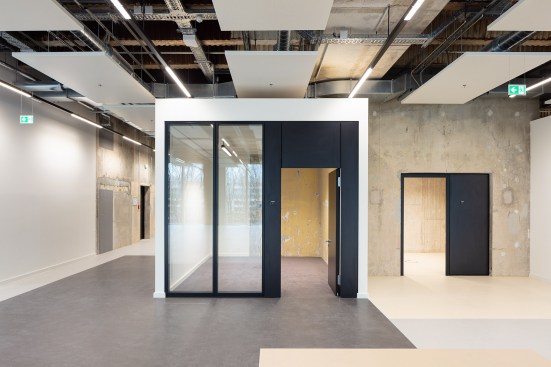 The balance between old and new mirrors the nature for work environ- ments to foster direct interpersonal and interdisciplinary exchange