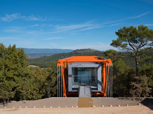 The Richard Rogers Drawing Gallery at Château La Coste