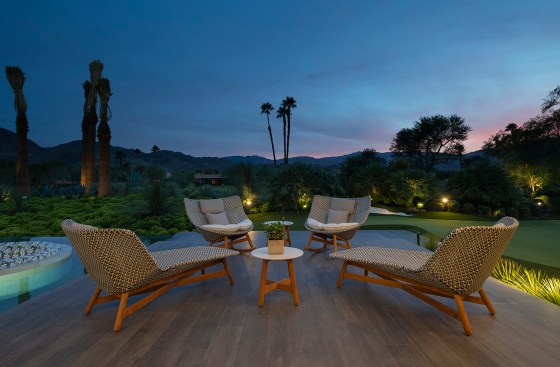 Serenity Indian Wells modern home luxury patio terrace