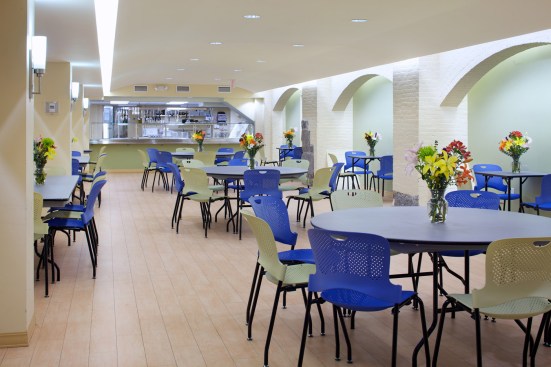 Women's Lunch Place dining area