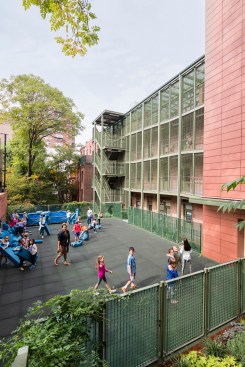 Columbia Grammar and Prepatory School, located at 26 West 94th Street on the Upper West Side of New York City, adjacent to Central Park. The school is the oldest non-sectarian private school in New York. The school was completely redesigned by the architecture firm Gruzen Samton.