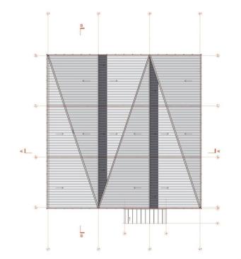 Roof plan.