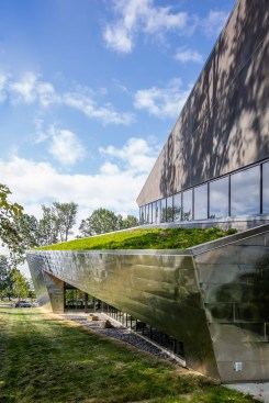 East Facade & Green Roof
