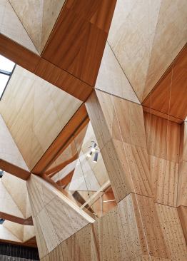 View into the Suspended Studio.