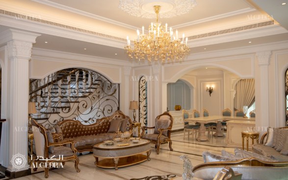 Majlis design in classic style