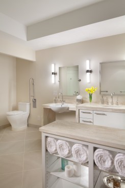 Roll-Under Sink and Toilet