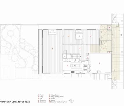 The projects newly imagined floor plan.