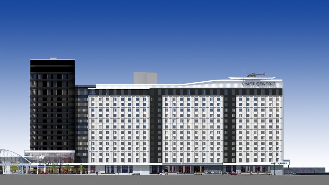 HYATT NF EAST ELEVATION