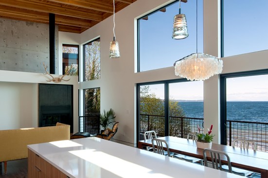 Hillside House interior