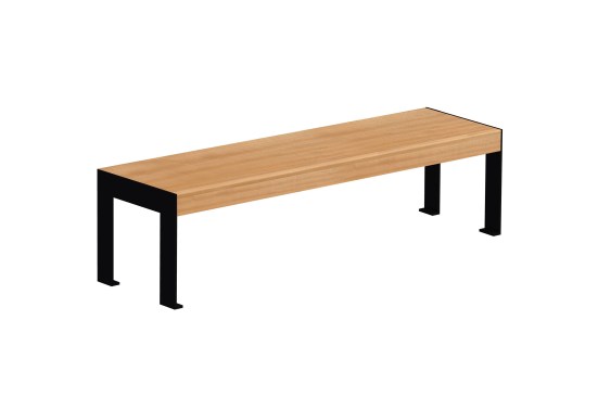 Bench 104. Without backrest. 