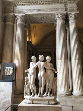 The Three Graces in the Louvre