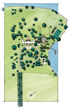 Site plan.