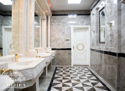 Guest bathroom design