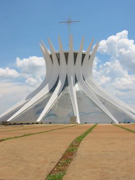 Cathedral of Brasília, Brasília, Brazil, 1960.
