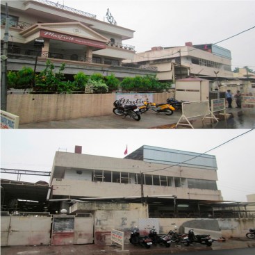 An earlier picture of the area: before the project