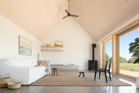 Looking towards the living space.