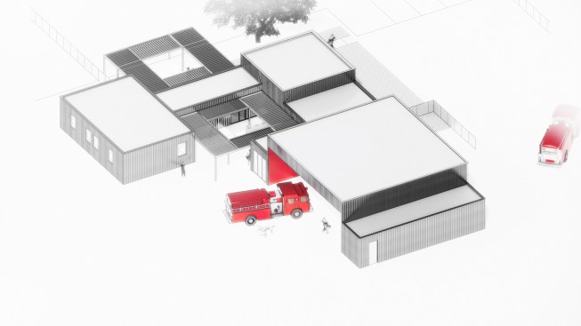 Fire Station 67 (axon)