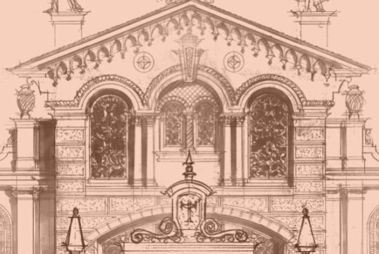 Donald J. Trump Presidential Library Design Proposal in Classical Style DETAIL C