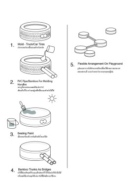 Magic Circle Moji construction drawing