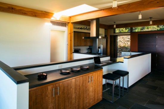 Kitchen in main house