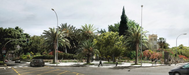 One of the accesses