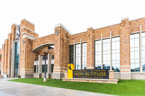 The High Altitude Performance Center at the University of Wyoming is an innovative facility focused on top-notch development for Wyoming student-athletes