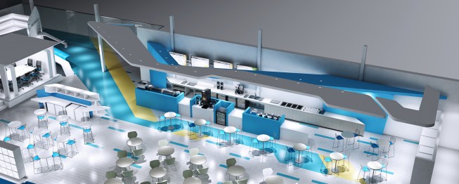 Rendering Cappuccino & Smoothie Bar