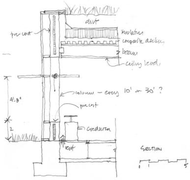 Two-thirds of the office space in the building is at what the architects euphemistically call the courtyard level-or the basement. Maximizing light was essential. "The staff of the foundation reads thousands of pages of grant applications every year," explains Valerio. The workspaces are thoughtful and serene-a cloister for the 21st century. Attention to detail extends to every aspect of the interior environment. A daylight-harvesting system distributes natural light. Occupancy sensors and light control maintain constant levels of illumination and conserve energy whenever possible. A raised floor system permits individual control of HVAC for maximum comfort. Operable windows are used to the extent practical.