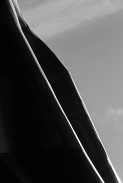 "Glowing Profile," by Javier Gil Vieco, of the Museum of Pop Culture in Seattle, designed by Gehry Partners; 2019 AIA|LA Architectural Photography citation winner