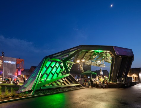 The Levitt Pavilion at SteelStacks, by WRT.