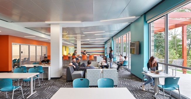 Main entry lounge
