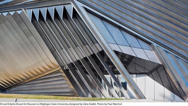 Broad Art Museum exterior