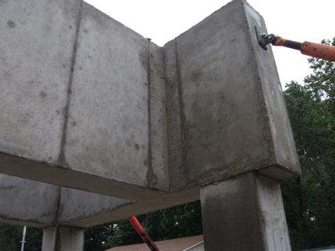 Full-scale+mock-up+of+the+slab.