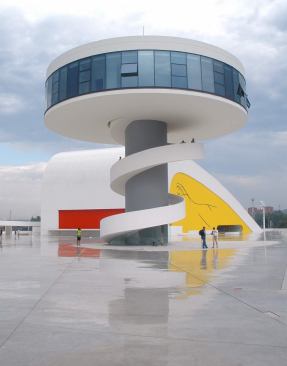 Oscar Niemeyer International Cultural Centre, Avilés, Spain, 2011.