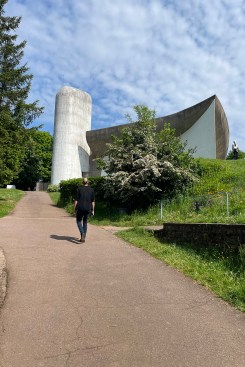 Ronchamp Chapel in France.