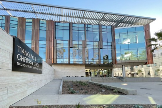 Main entrance in daytime