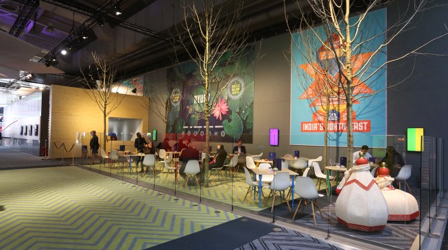 Translated and re-scaled elements to form new design tectonics for contemporary India