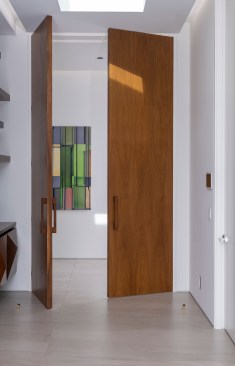 Serenity Indian Wells luxury desert mansion extra large modern wooden door design