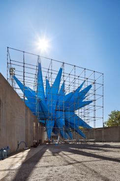 Wendy, designed by Young Architects Program winner HWKN, on display in the courtyard of MoMA PS1 in Long Island City, N.Y.
