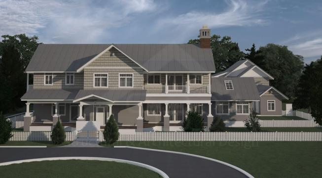 Two story home design in Florida