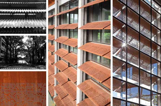 View of the Studio at night 