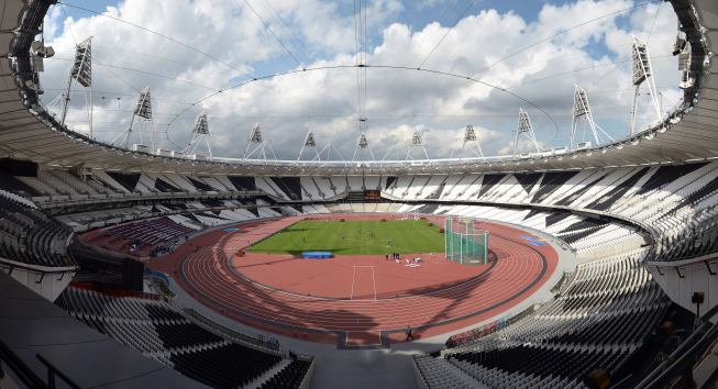 Panoramic view of the Olympic Stadium
